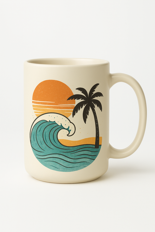 Ceramic Mug – Tropical Sunrise